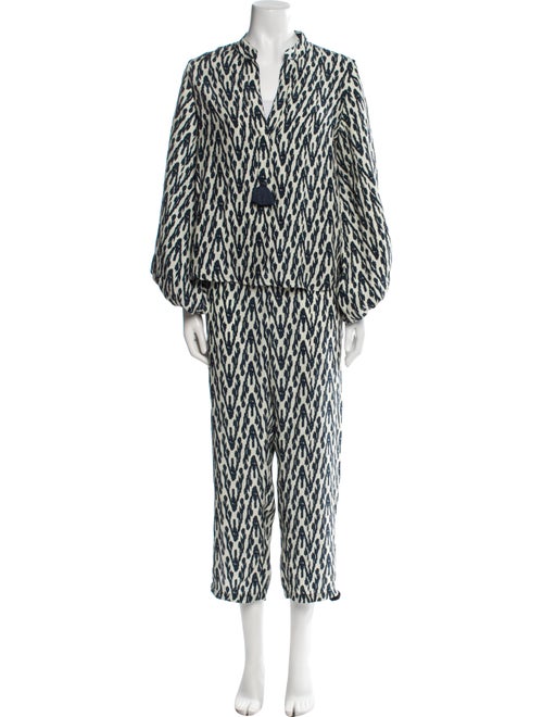 Figue Silk Printed Pant Set