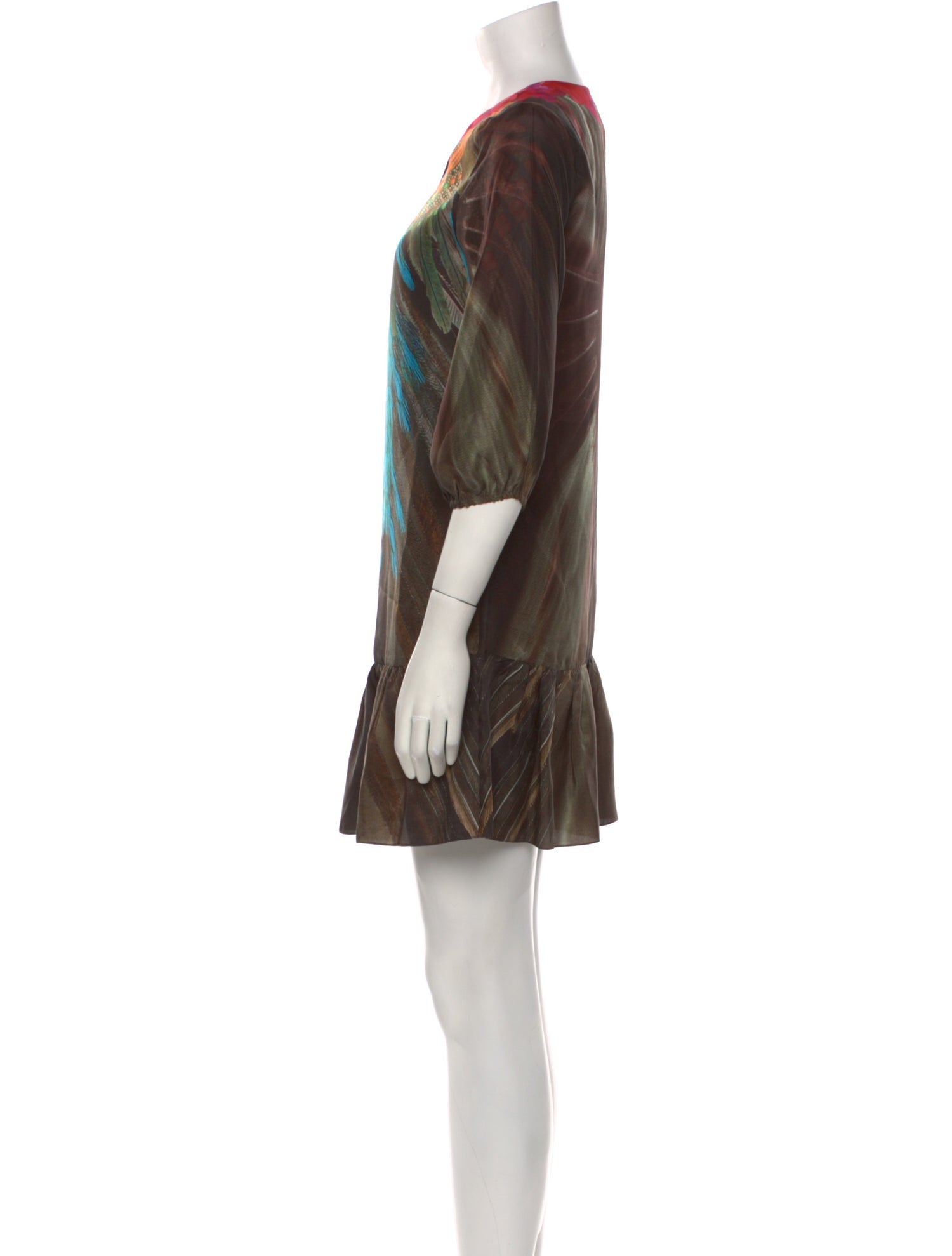 Figue Silk Mini Dress