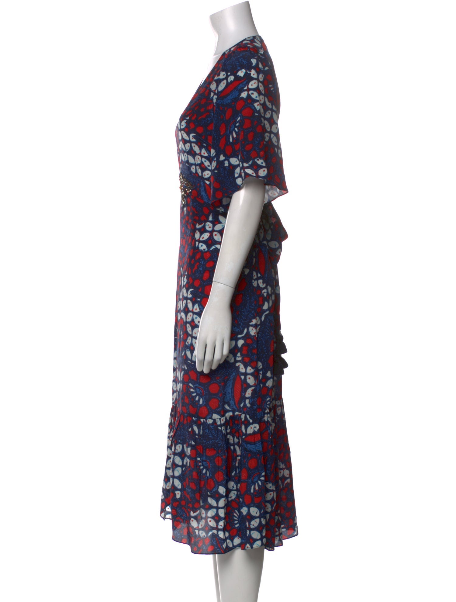 Figue Silk Long Dress