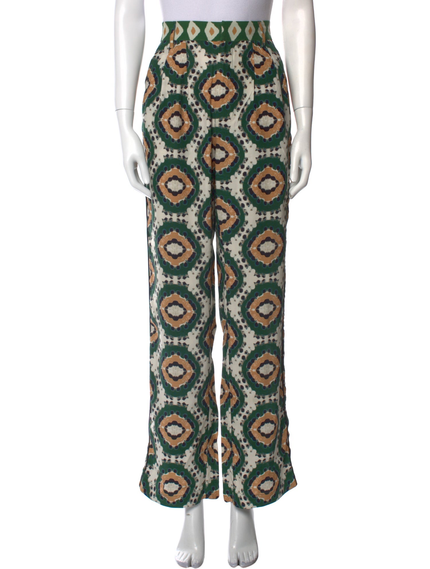 Figue Silk Wide Leg Pants