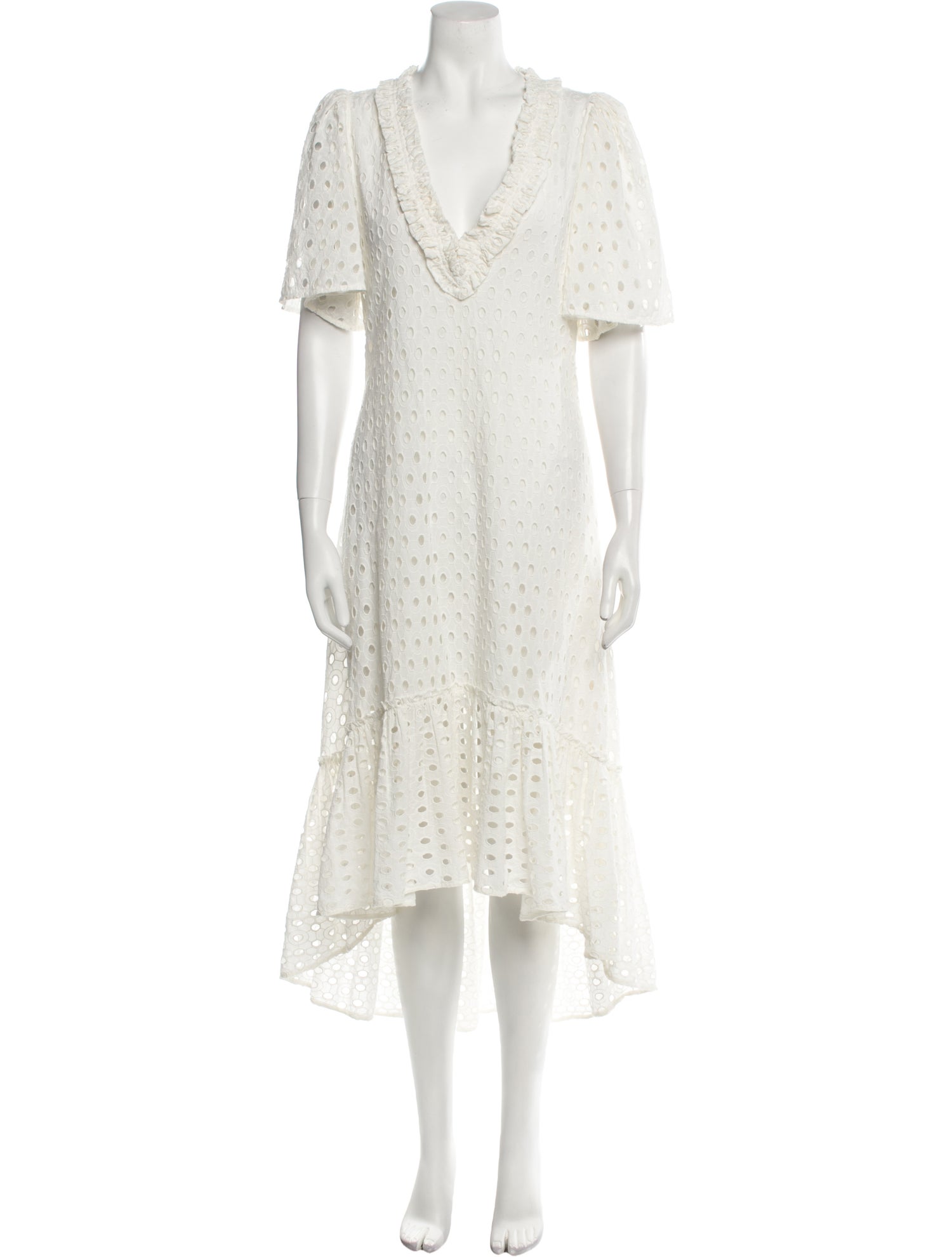 Figue V-Neck Long Dress