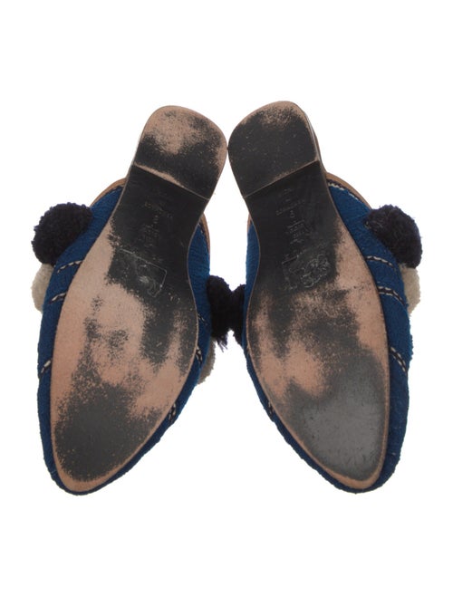 Figue Printed Beaded Accents Mules