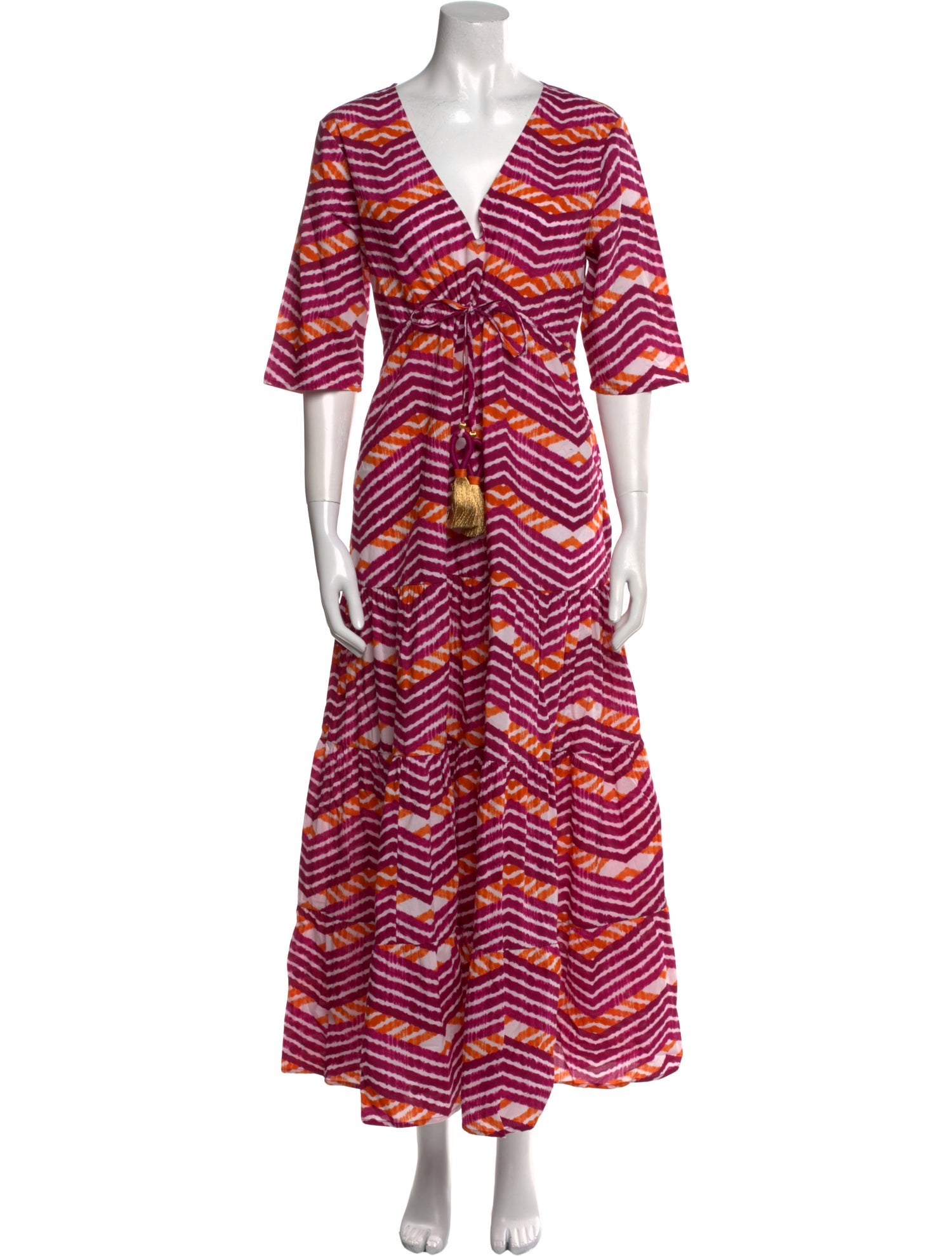 Figue Striped Long Dress w/ Tags