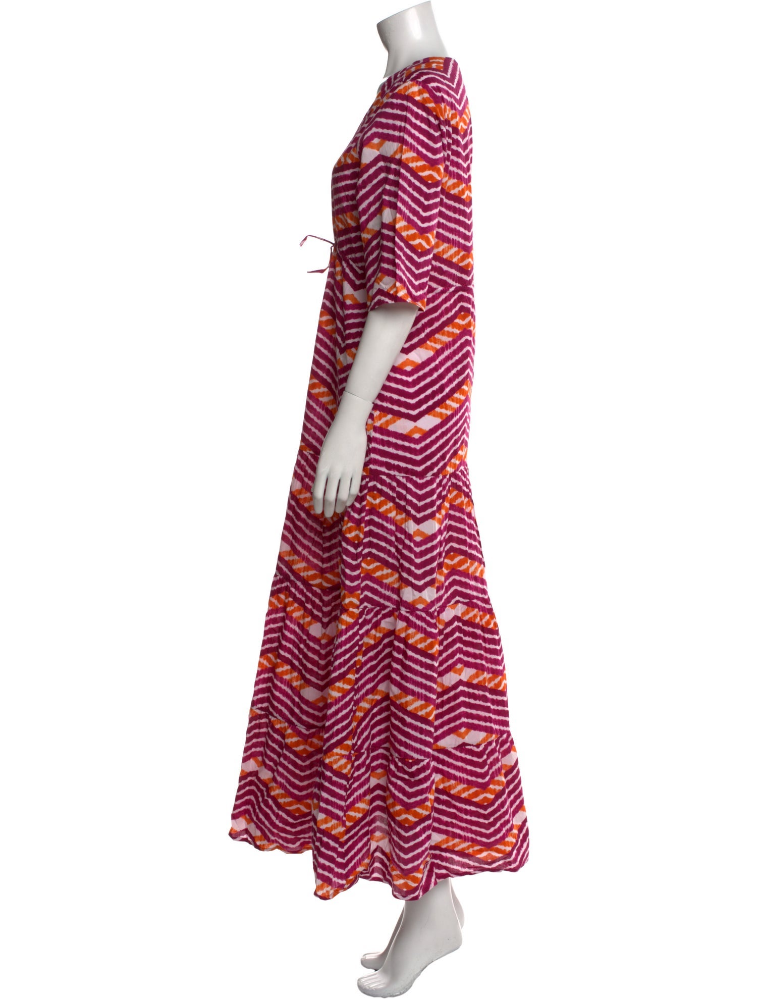 Figue Striped Long Dress w/ Tags