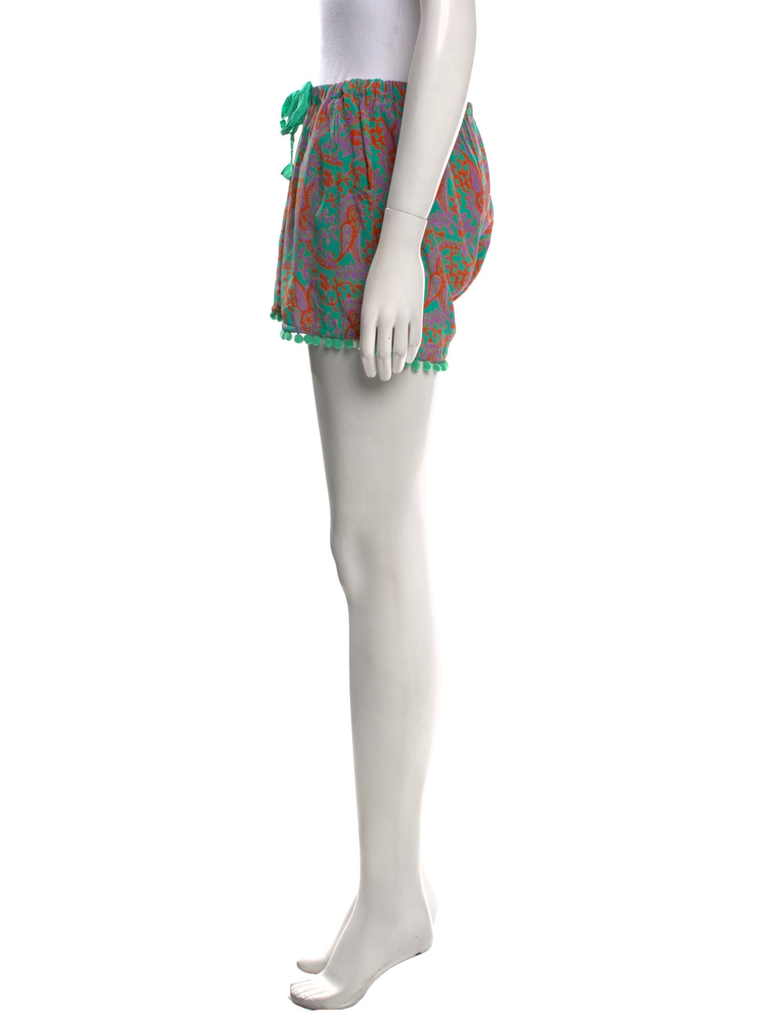 Figue Silk Mini Shorts