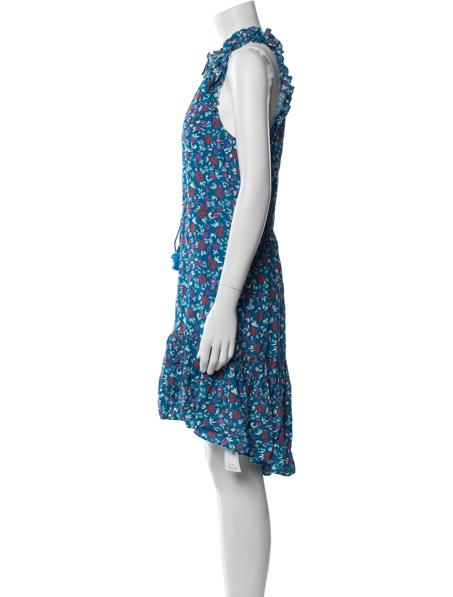 Figue Floral Print Mini Dress