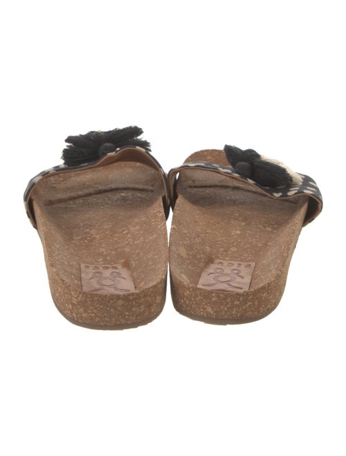 Figue Canvas Floral Print Slides