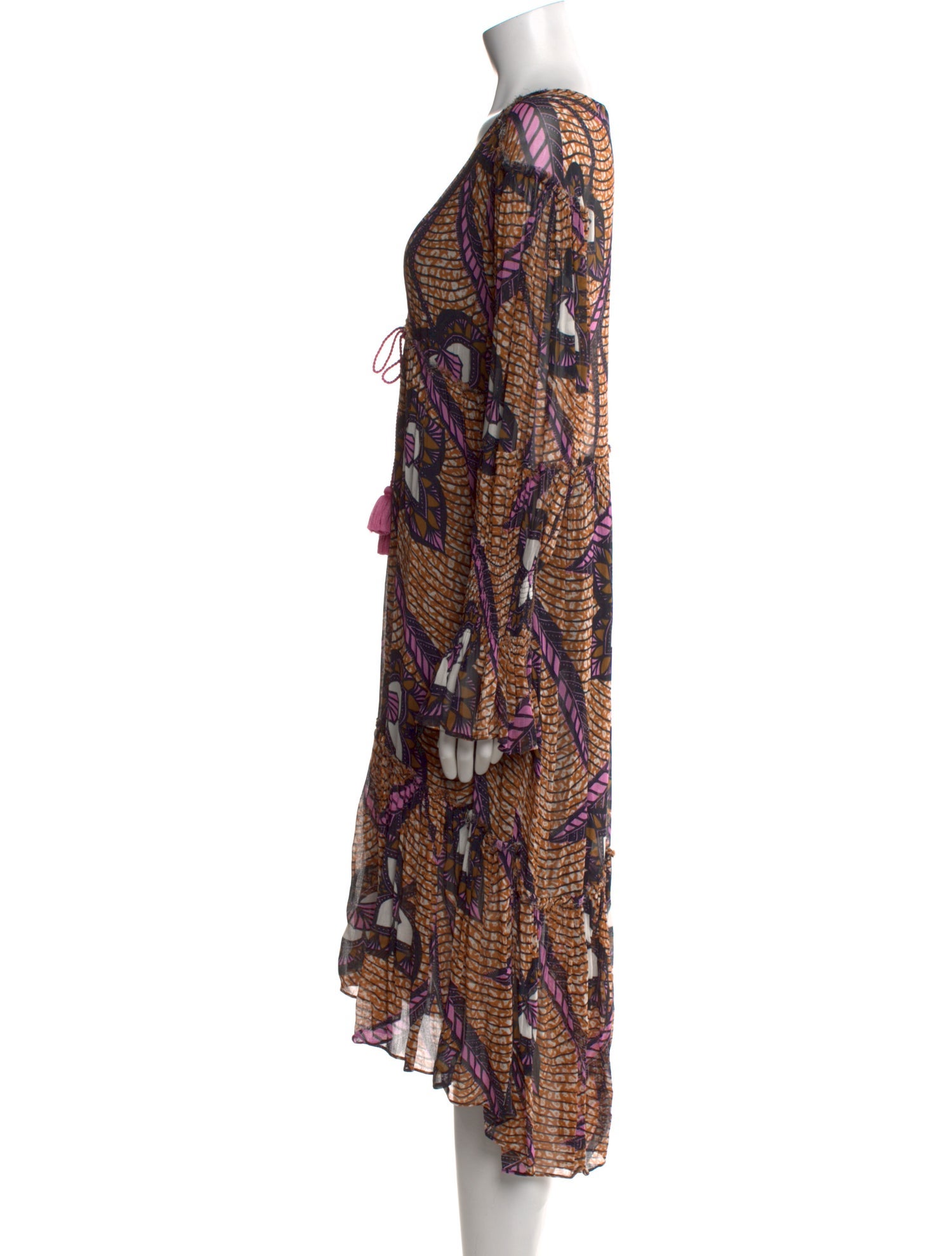 Figue Printed Long Dress