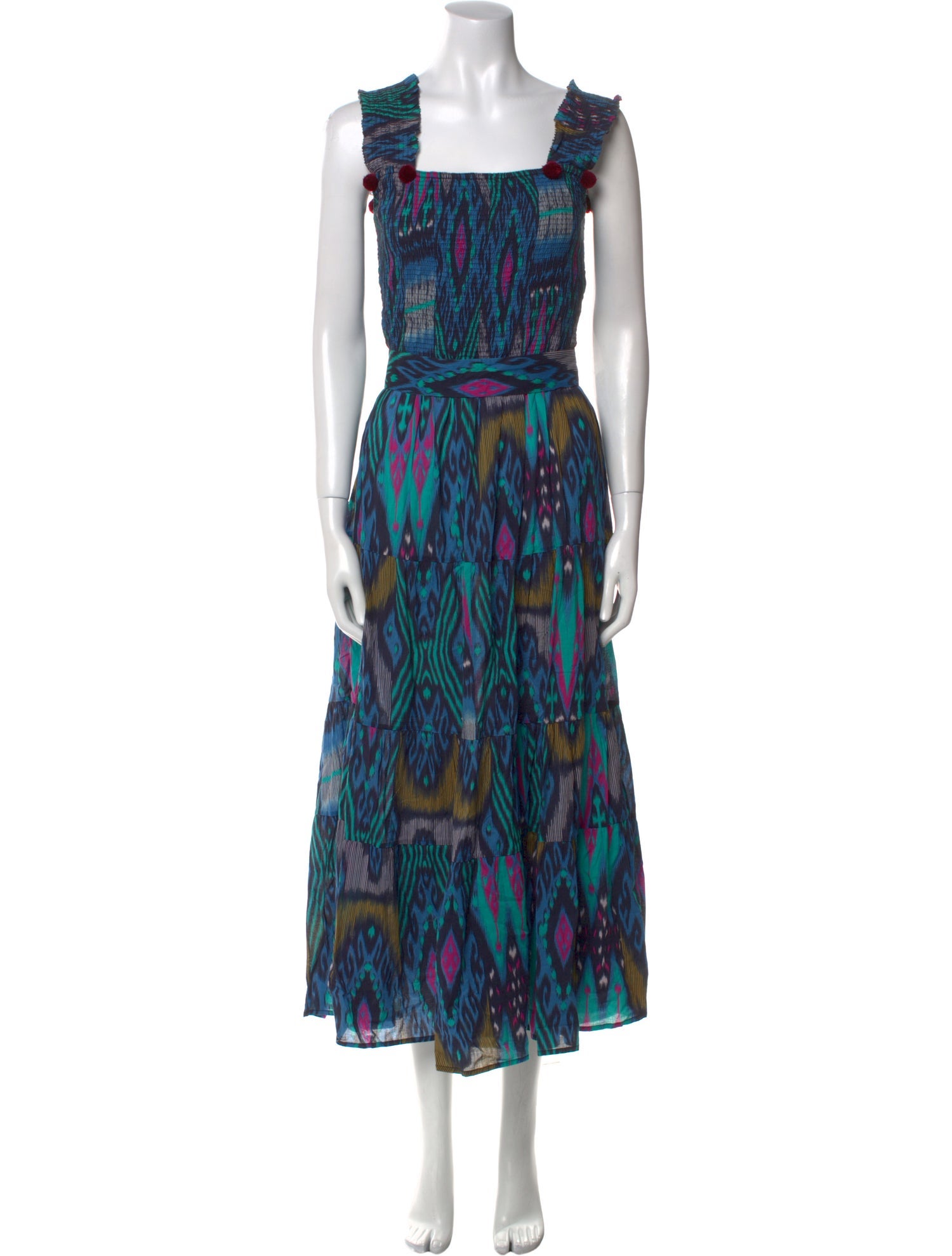 Figue Printed Long Dress