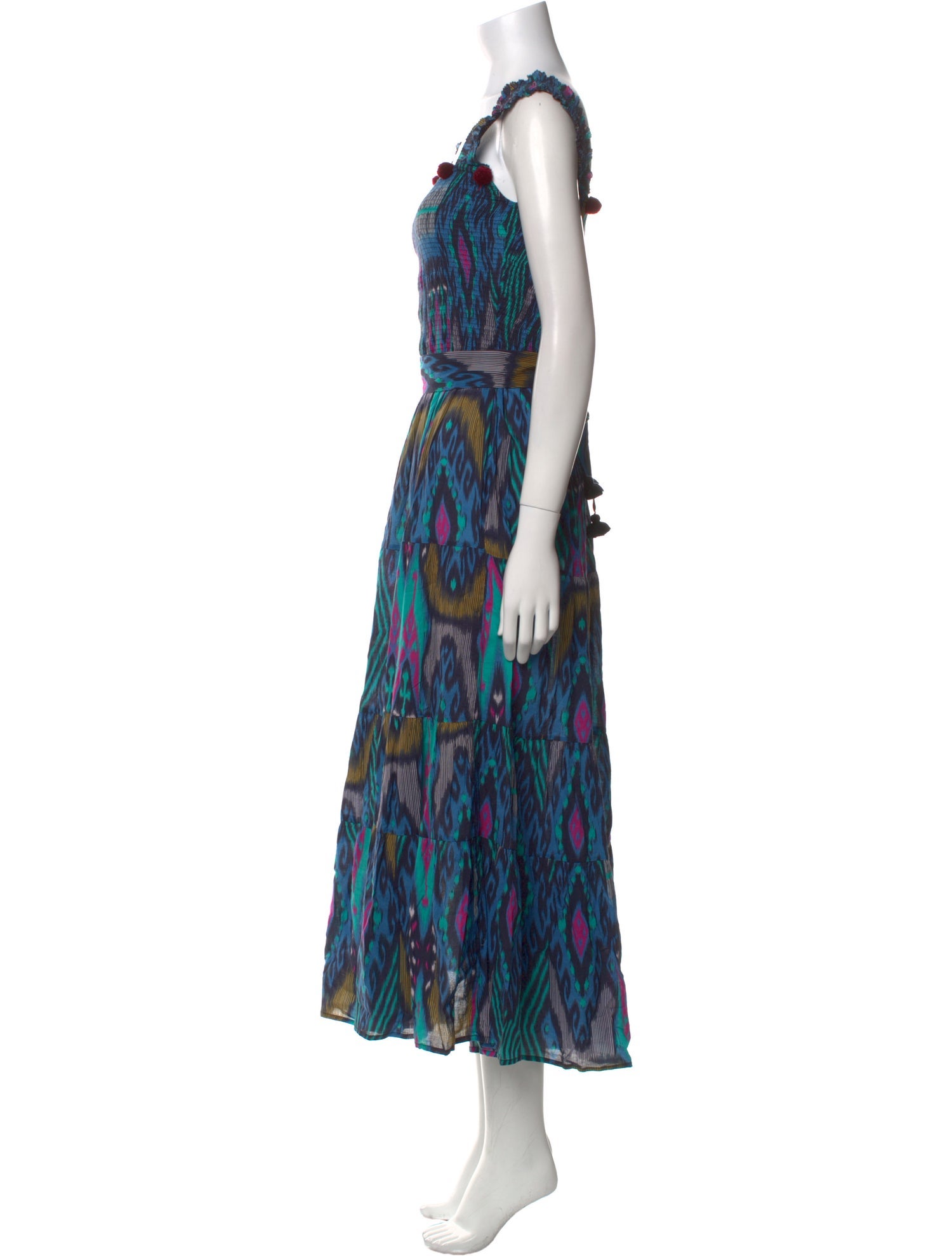 Figue Printed Long Dress