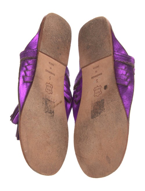 Figue Leather Slides