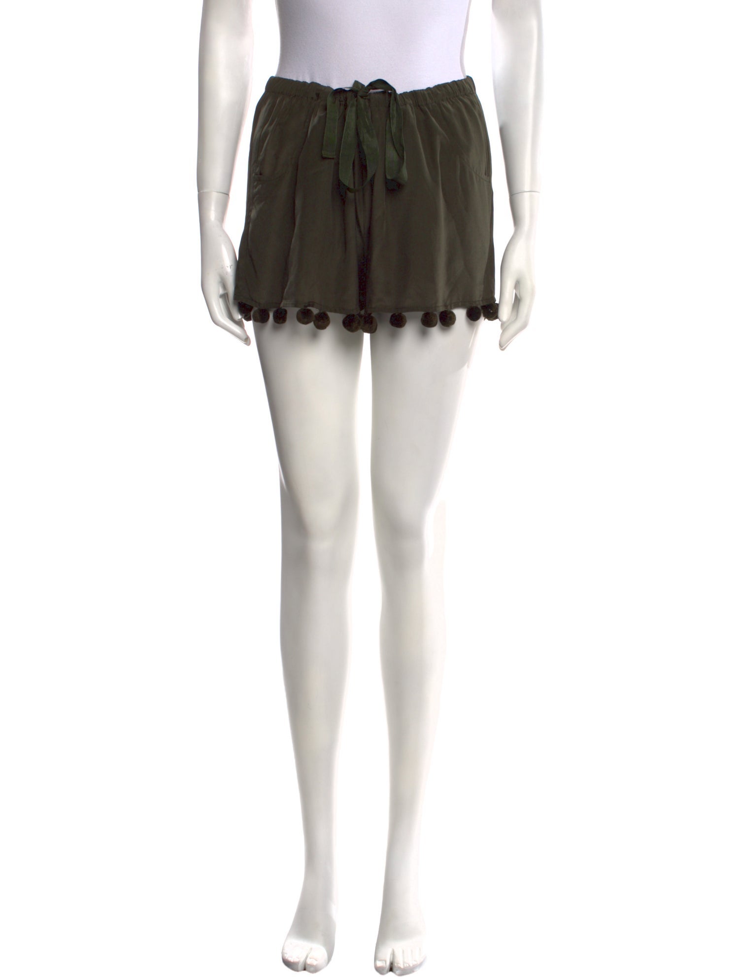 Figue Silk Mini Shorts