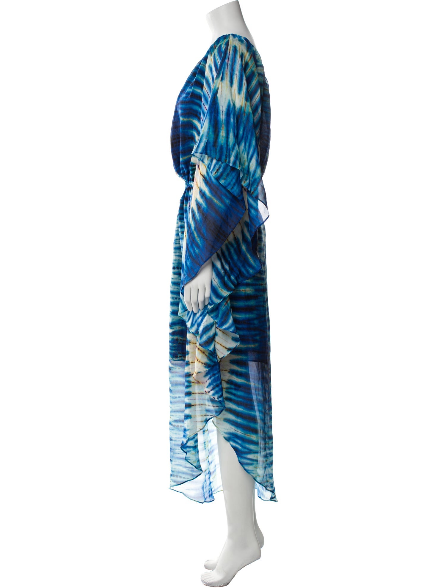 Figue Silk Midi Length Dress