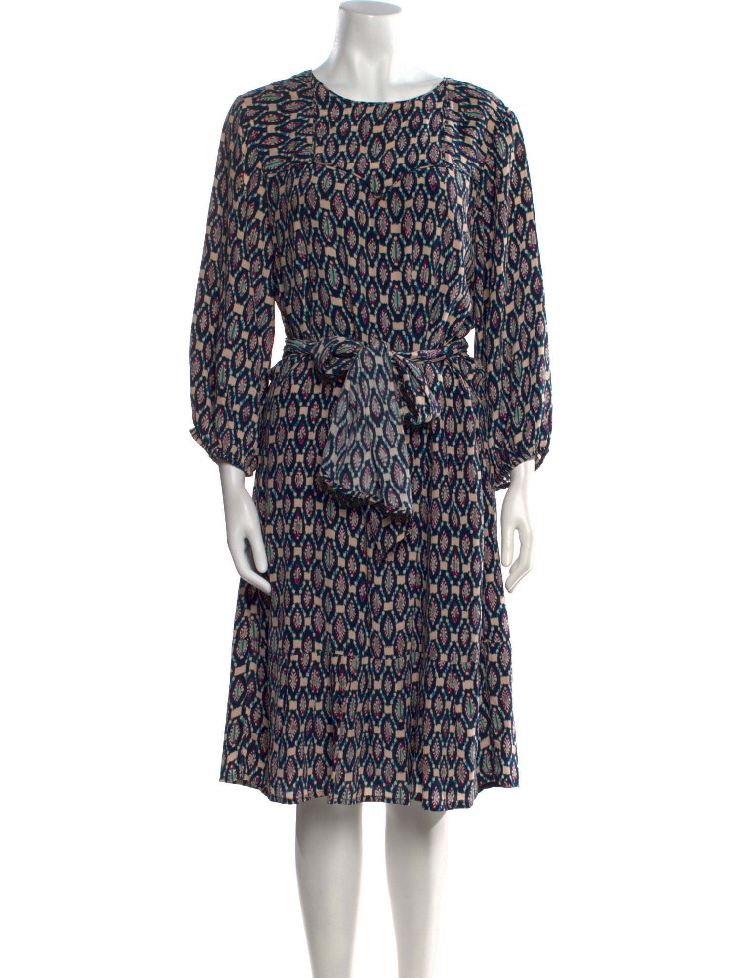 Figue Silk Midi Length Dress