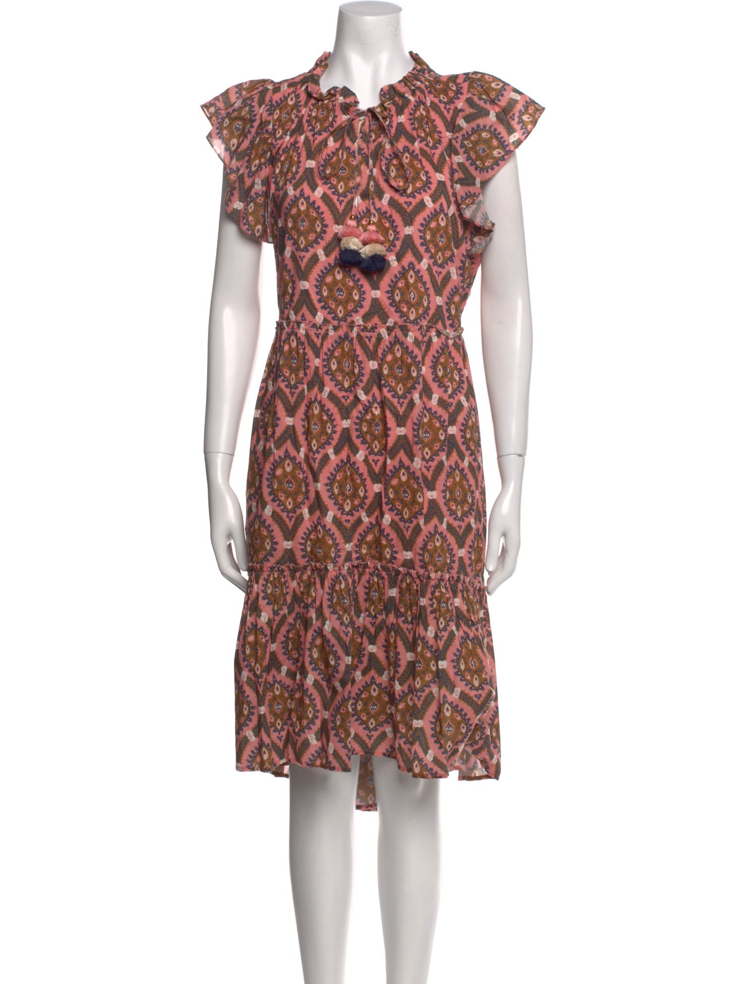 Figue Printed Long Dress