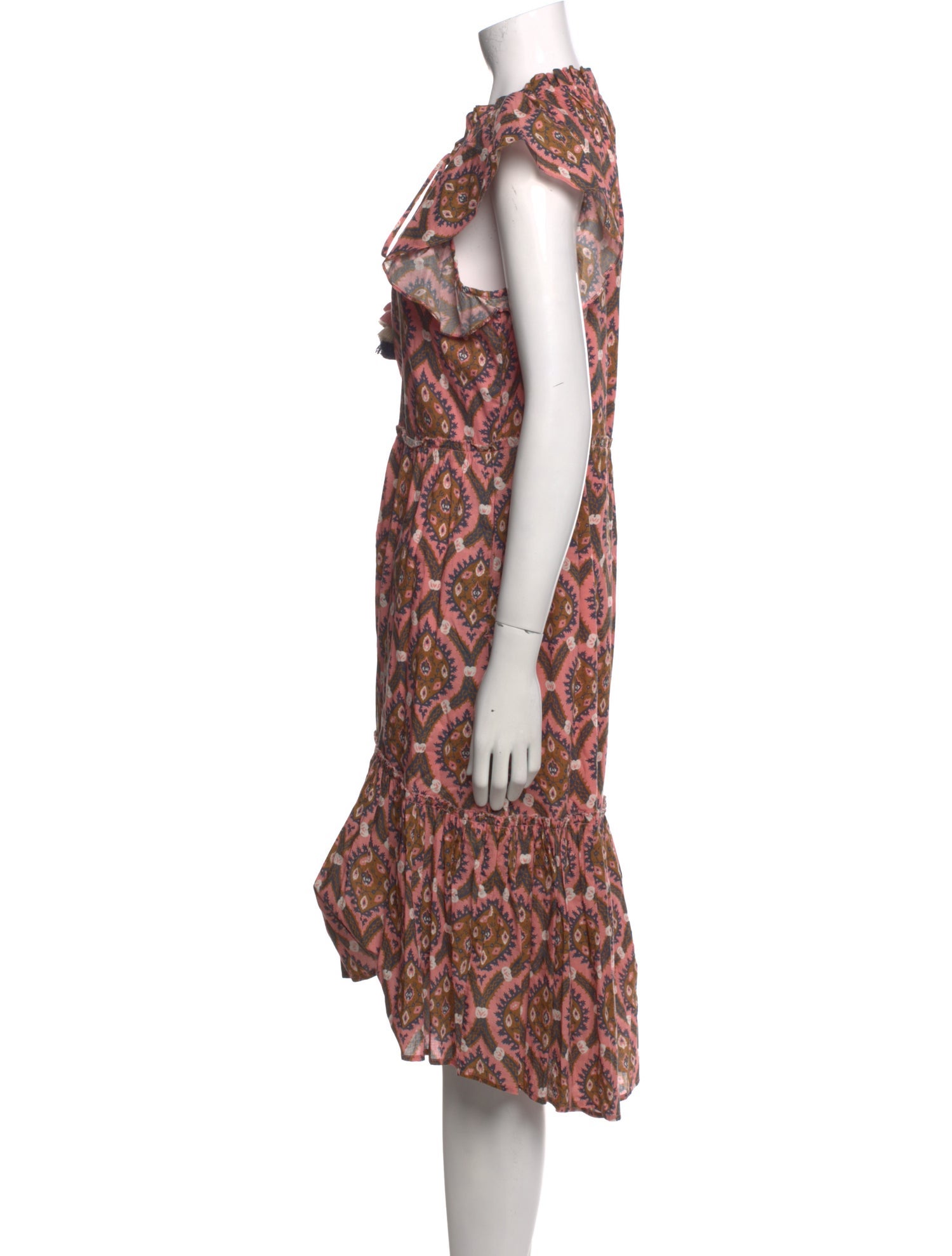 Figue Printed Long Dress