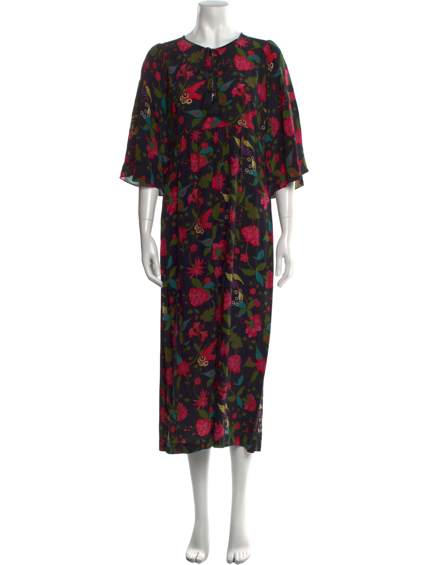 Figue Floral Print Long Dress