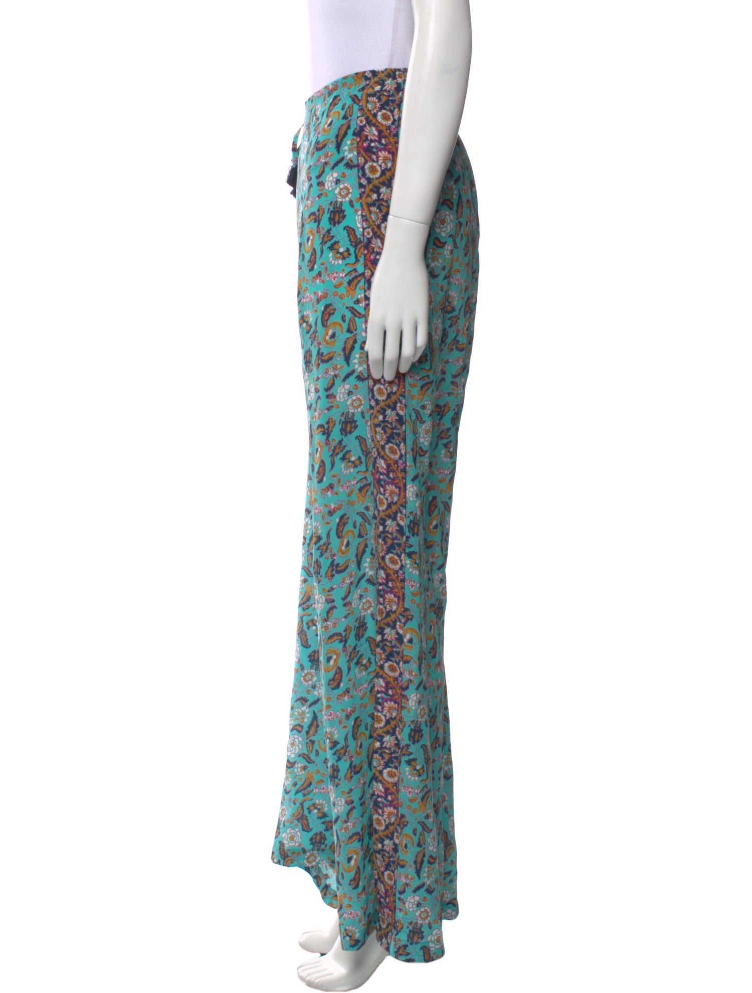 Figue Silk Wide Leg Pants