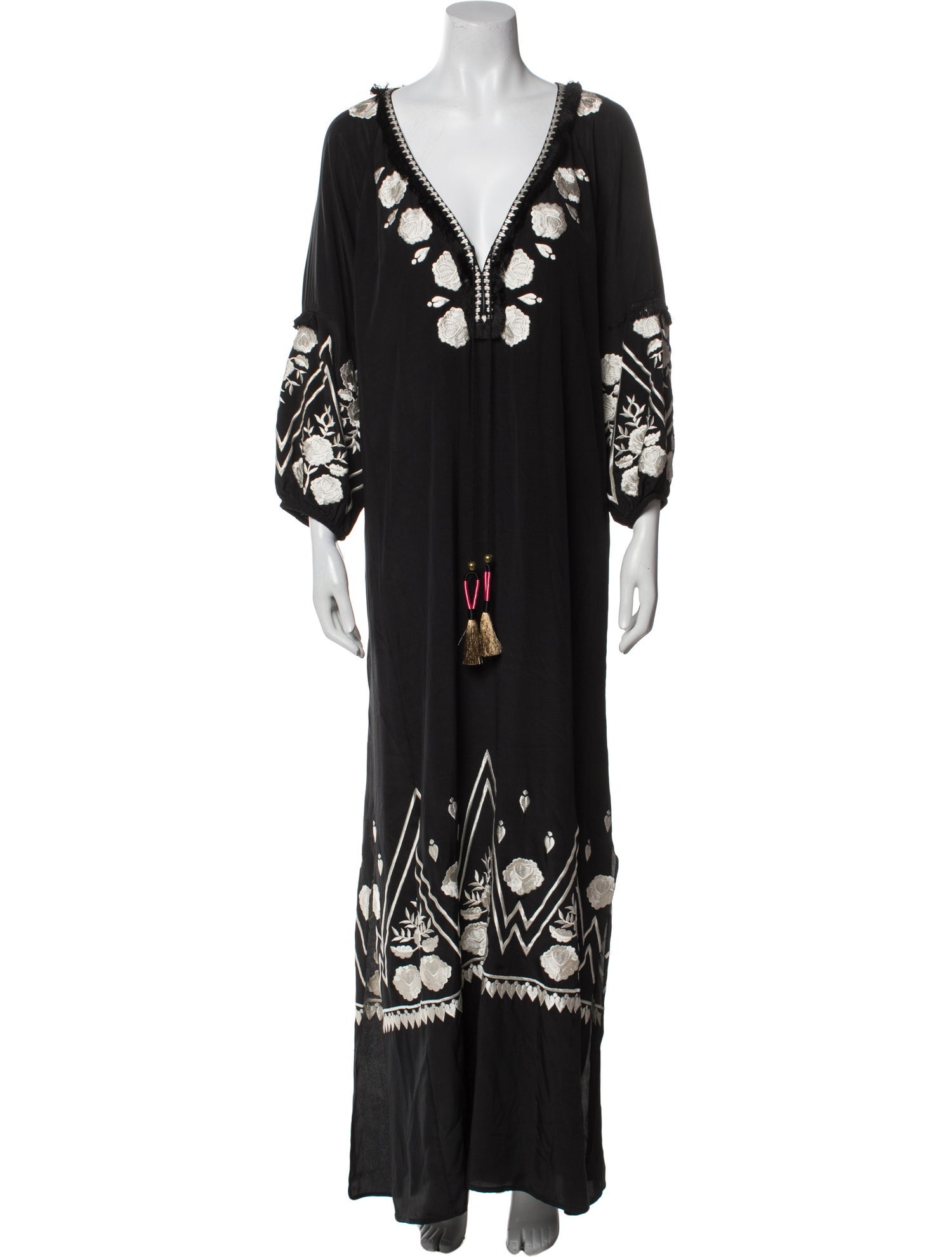 Figue Silk Long Dress