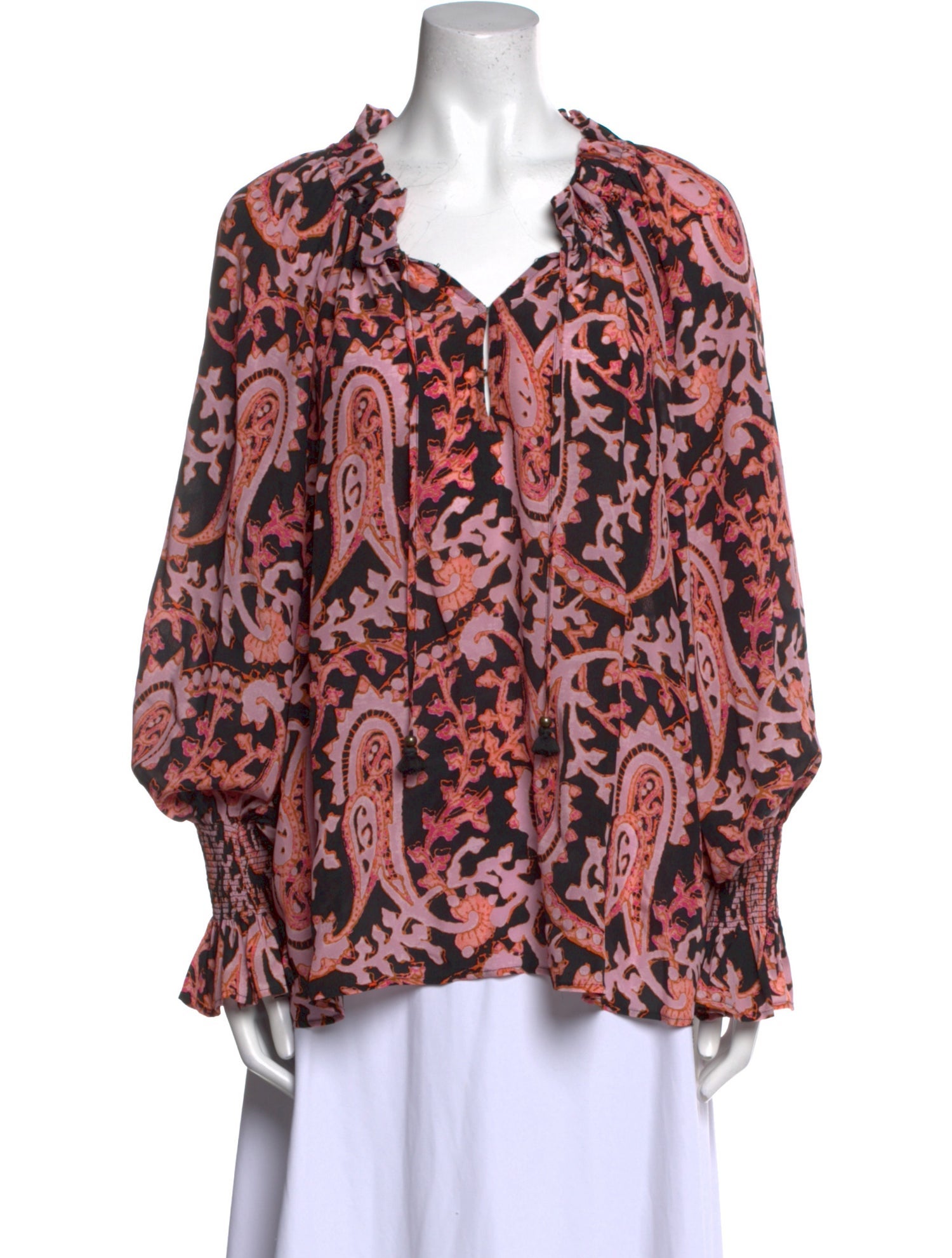 Figue Silk Printed Blouse