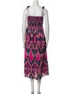 Figue Printed Midi Length Dress