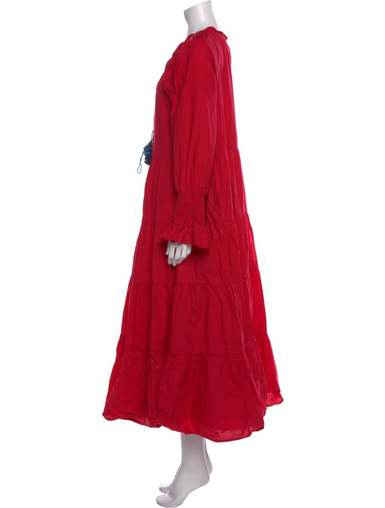 Figue V-Neck Long Dress