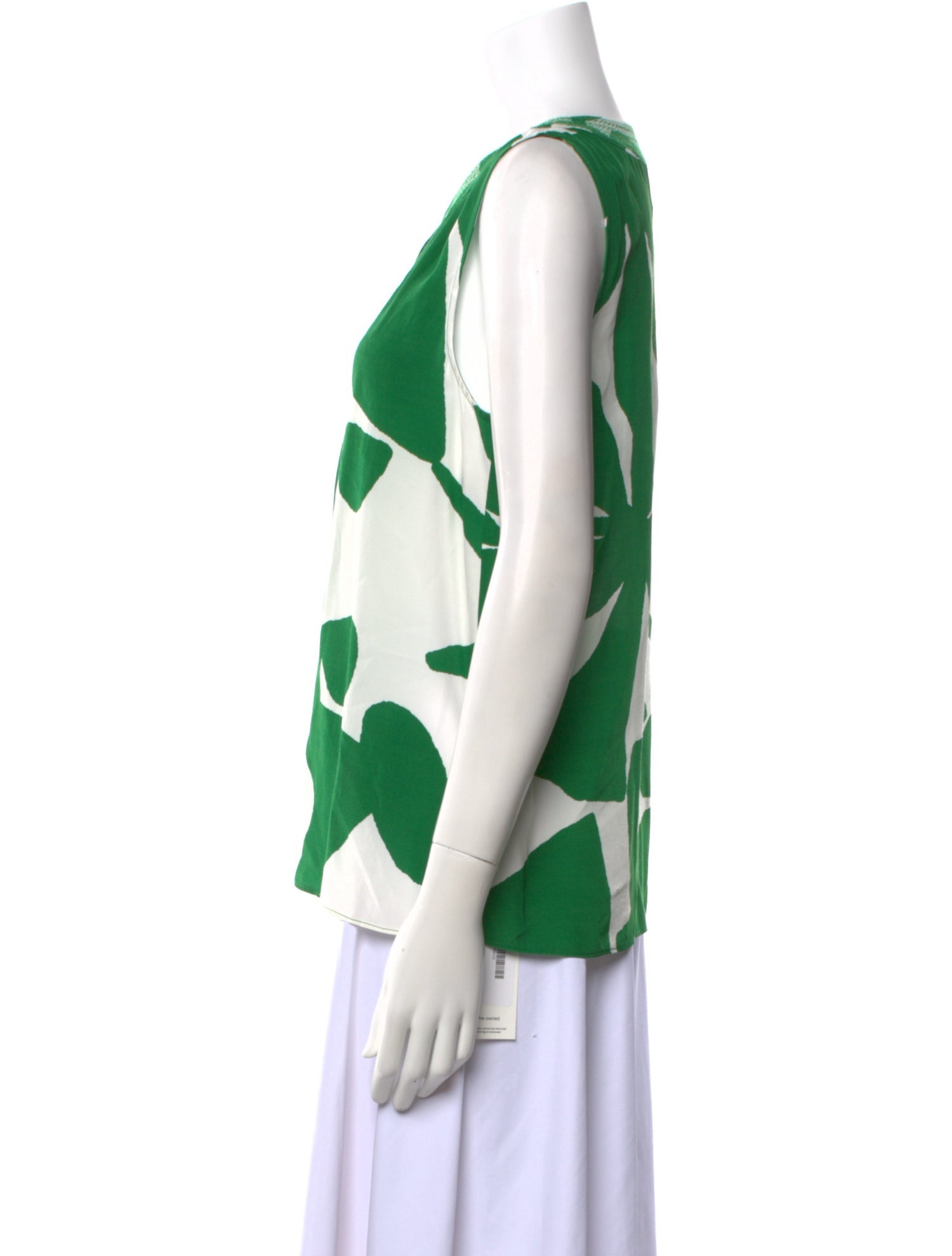 Figue Printed V-Neck Blouse