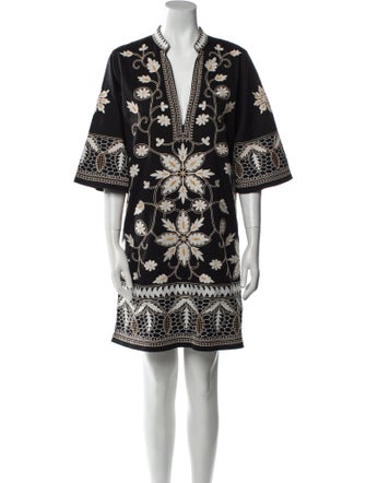 Figue Printed Mini Dress