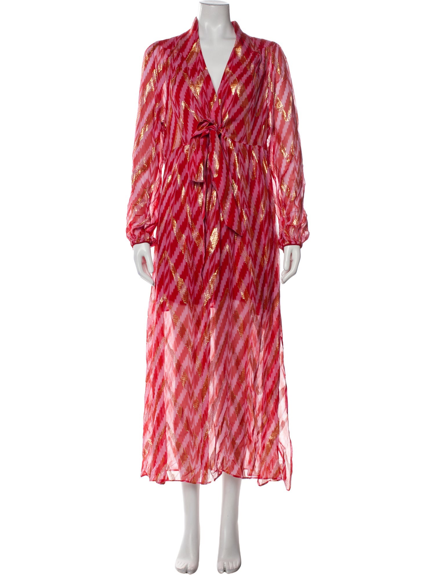 Figue Silk Long Dress