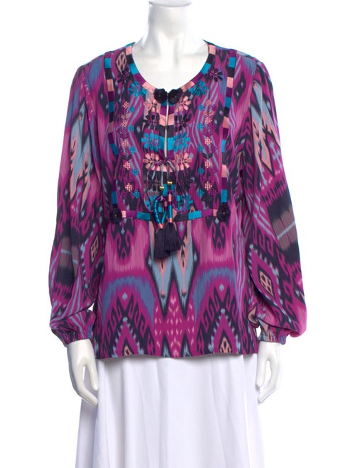 Figue Silk Printed Blouse