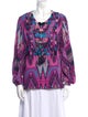 Figue Silk Printed Blouse