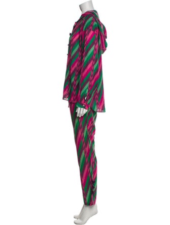 Figue Printed Tassel Accents Pant Set