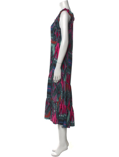 Figue Printed Midi Length Dress