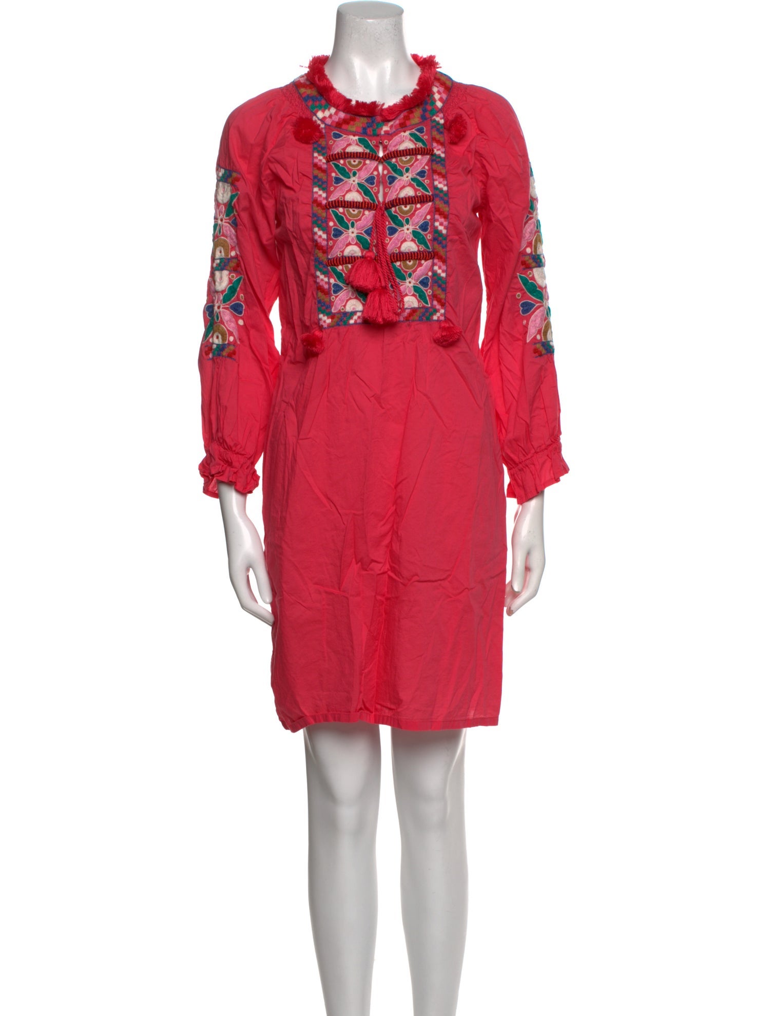 Figue Crew Neck Mini Dress