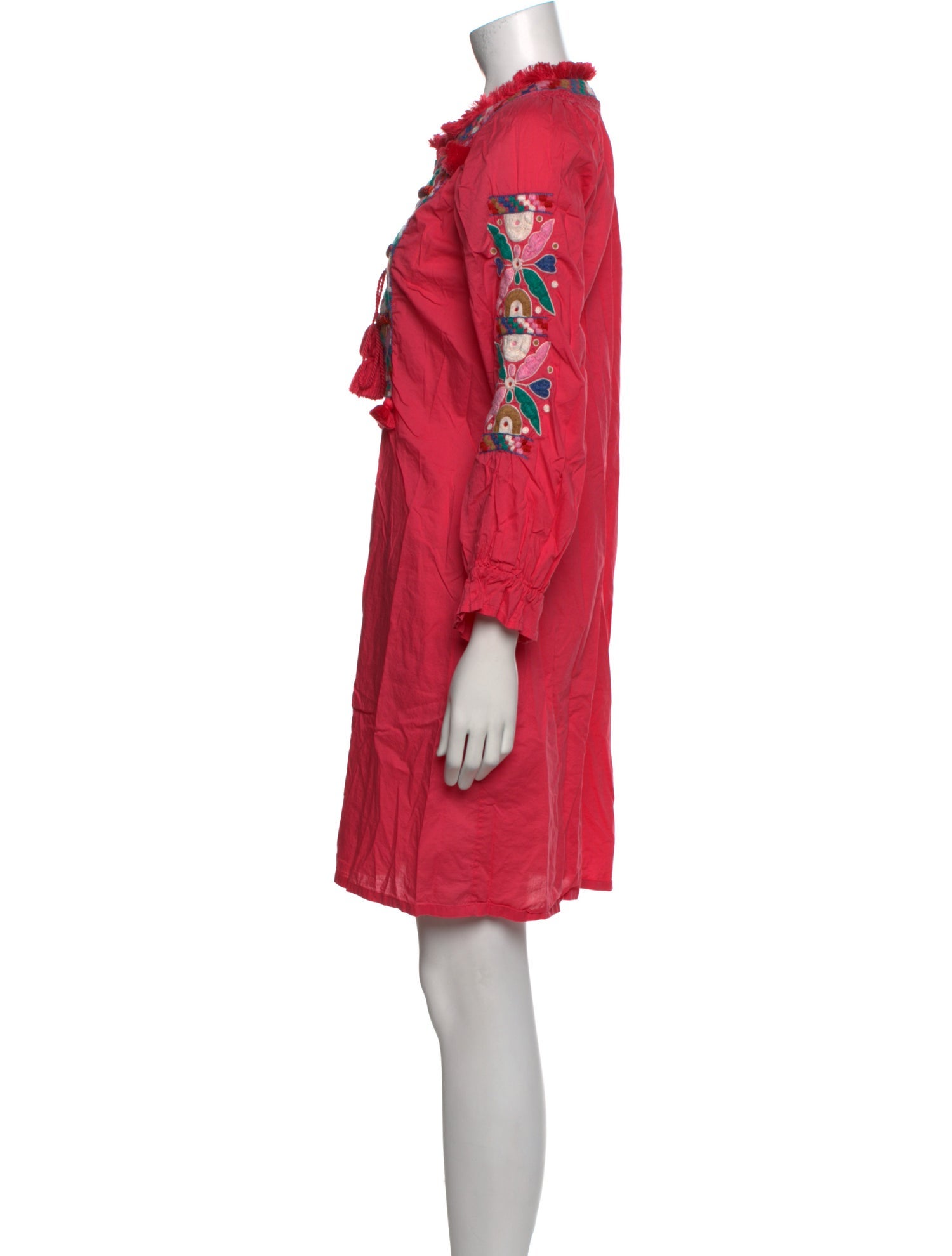 Figue Crew Neck Mini Dress