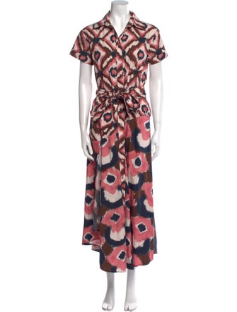 Figue Printed Long Dress