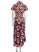 Figue Printed Long Dress