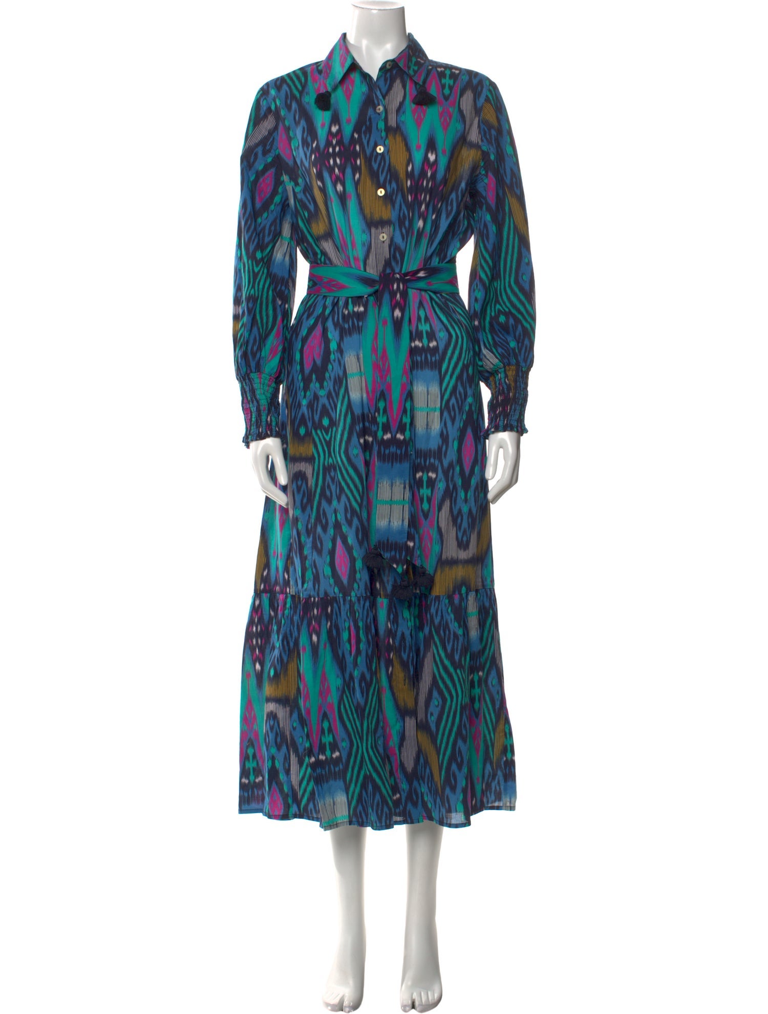 Figue Printed Long Dress