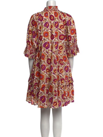 Figue Floral Print Mini Dress