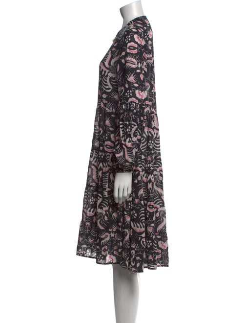 Figue Printed Knee-Length Dress