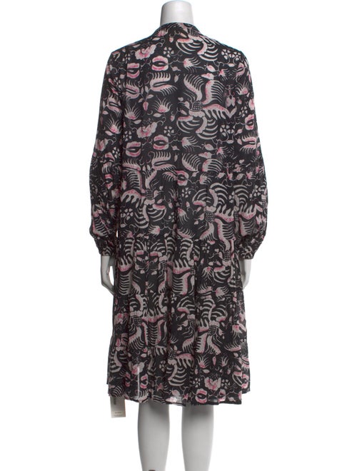 Figue Printed Knee-Length Dress