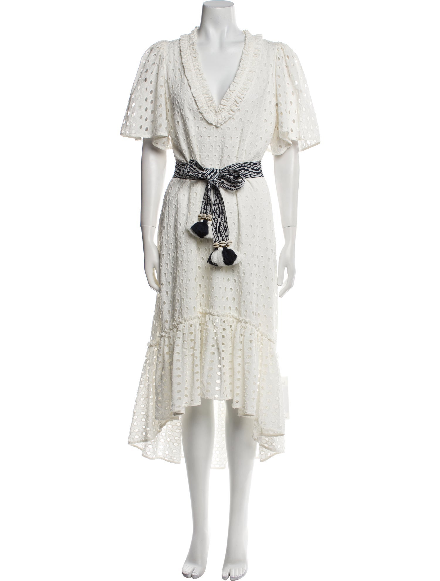 Figue V-Neck Long Dress