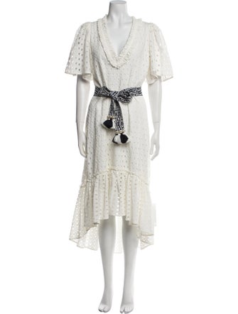 Figue V-Neck Long Dress