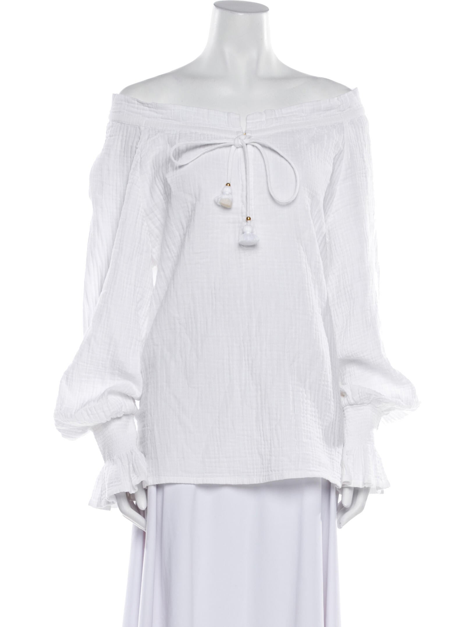 Figue Off-The-Shoulder Long Sleeve Tunic