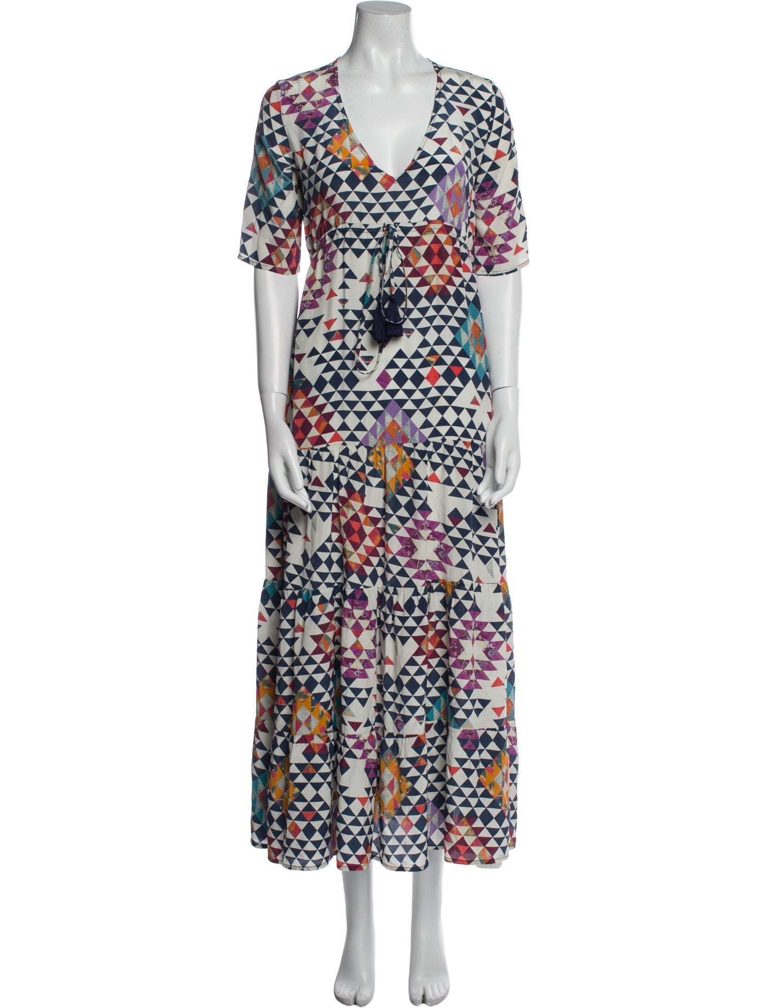 Figue Silk Long Dress