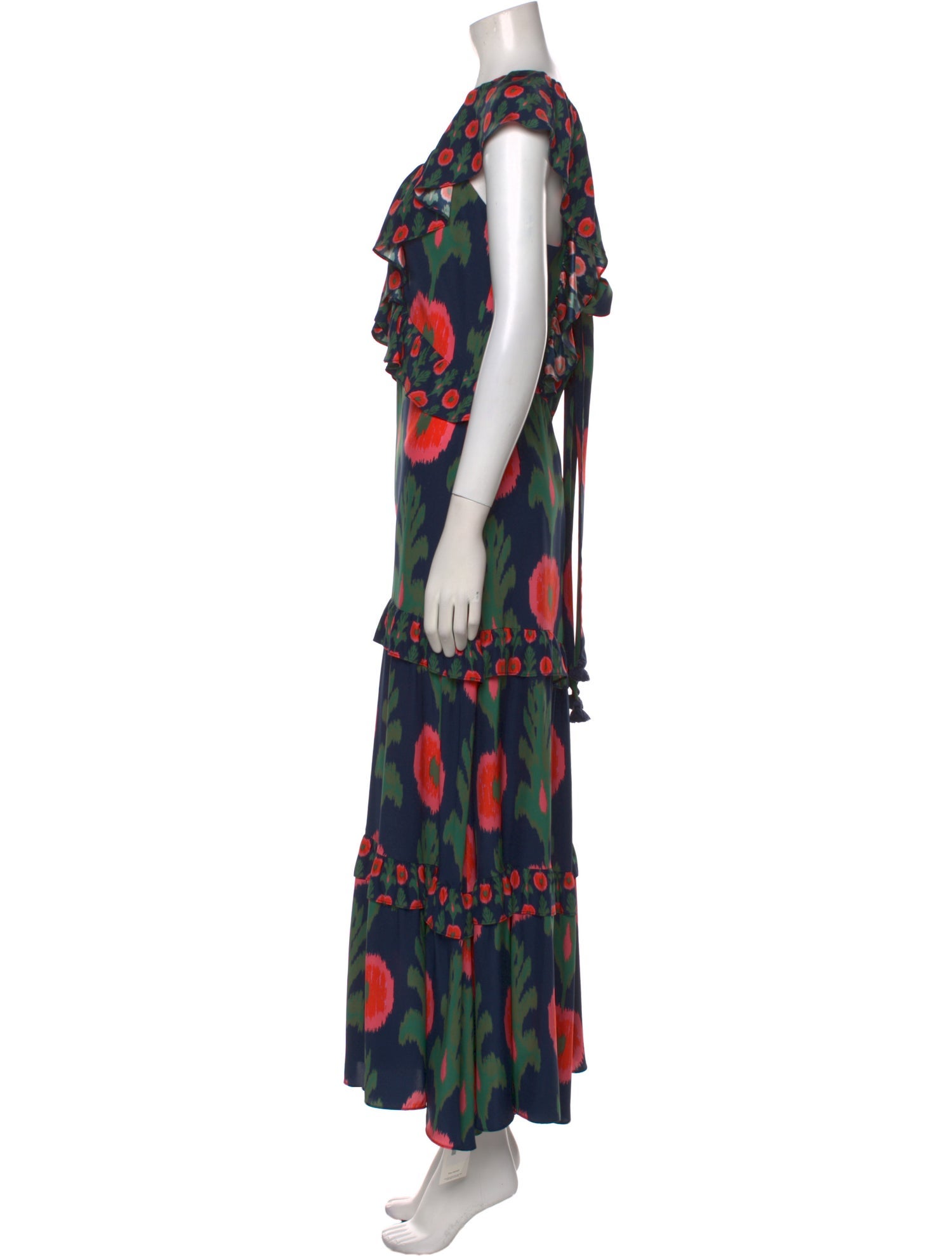 Figue Silk Long Dress w/ Tags