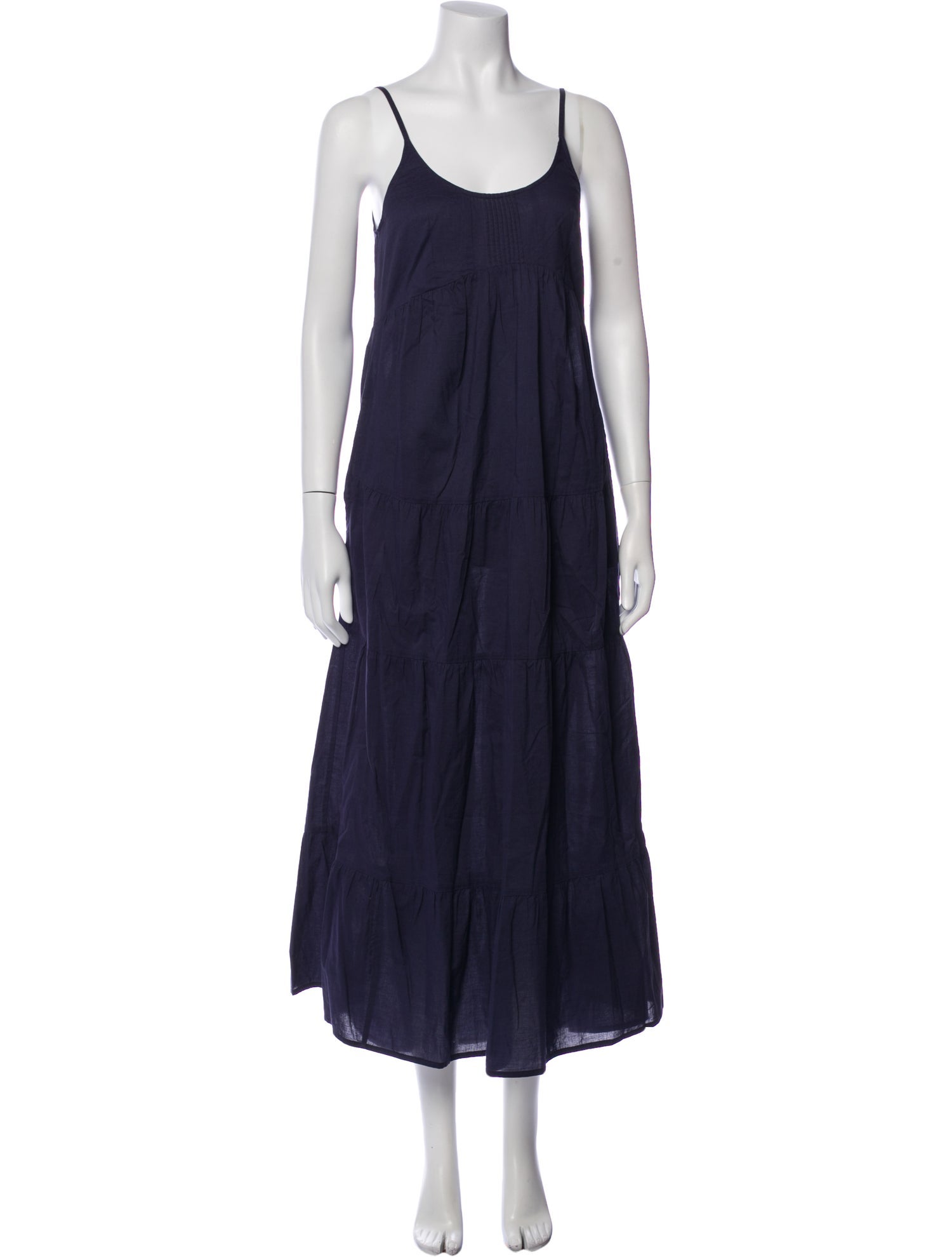 Figue Scoop Neck Long Dress