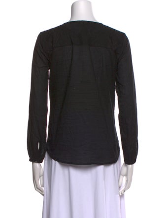 Figue V-Neck Long Sleeve Blouse