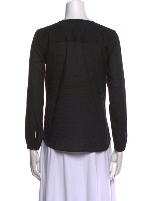 Figue V-Neck Long Sleeve Blouse