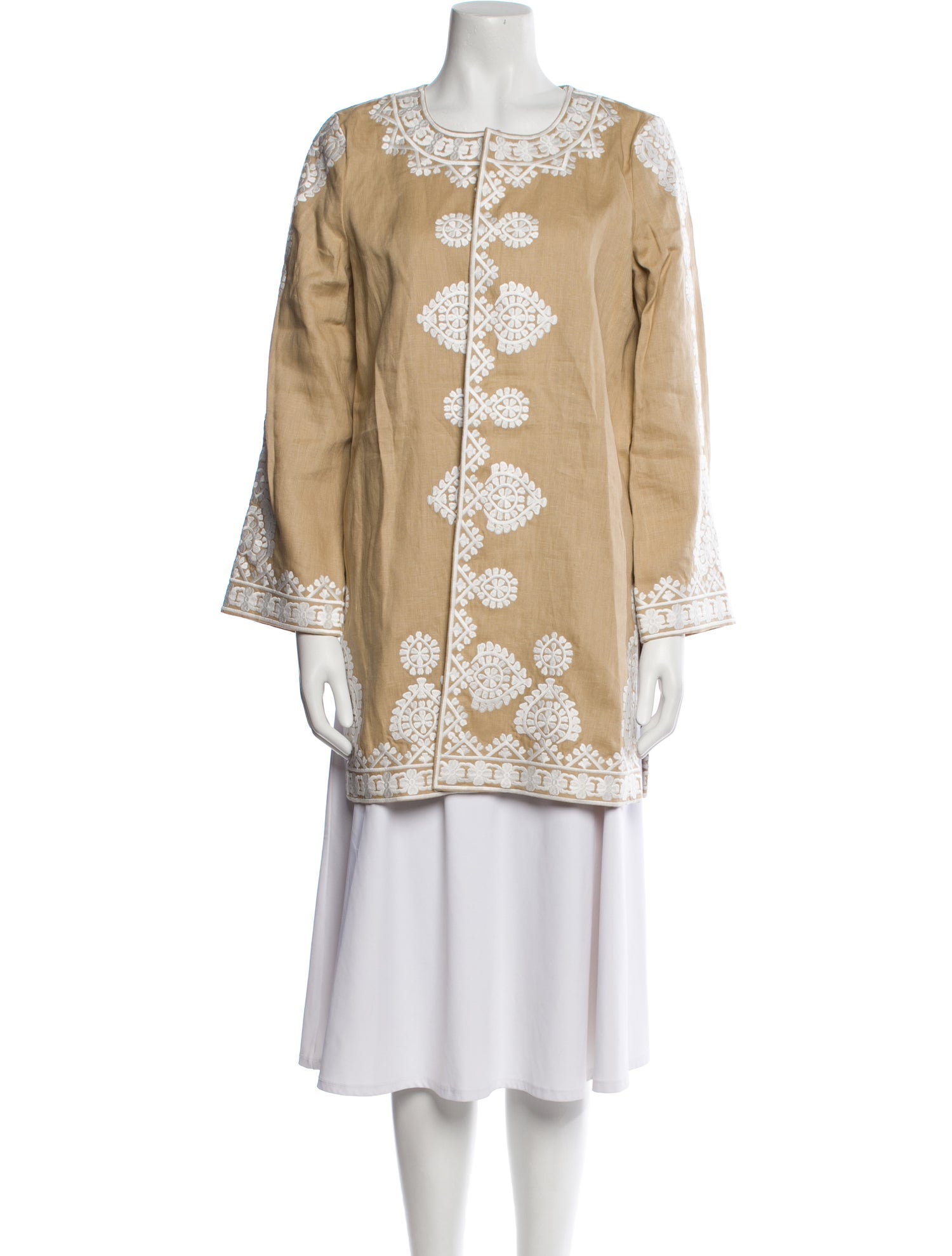 Figue Linen Printed Jacket